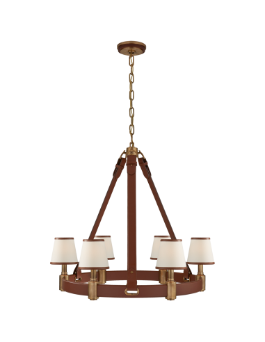 Chandelier Riley Medium Laiton - Saddle En savoir plus