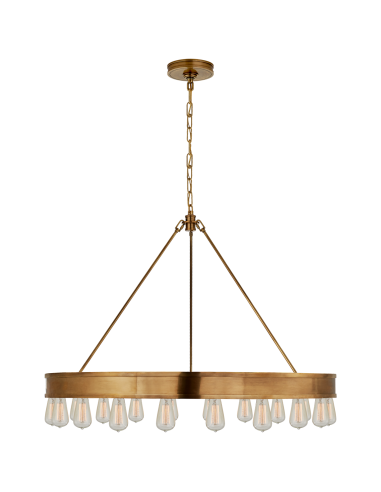 Chandelier Roark 40'' - Laiton pas chere