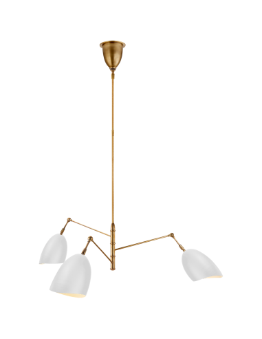 Chandelier Sommerard Medium Laiton Comparez plus de prix