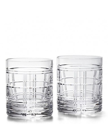 Set verres Hudson Double-Old-Fashioned le des métaux précieux