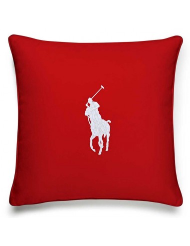 Coussin Rouge Pony Blanc meilleur choix