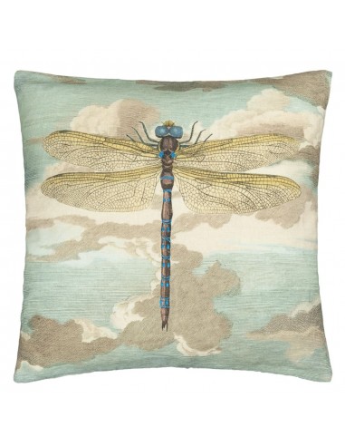 Coussin Dragonfly Over Clouds Sky Blue de l' environnement