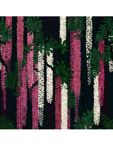 Papier Peint CL Wisteria Alba Magenta soldes