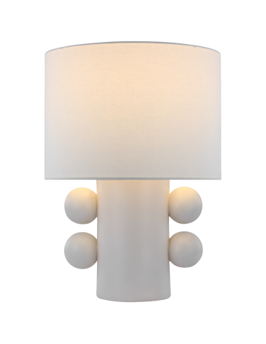 Lampe Tiglia basse Plâtre Blanc de la marque