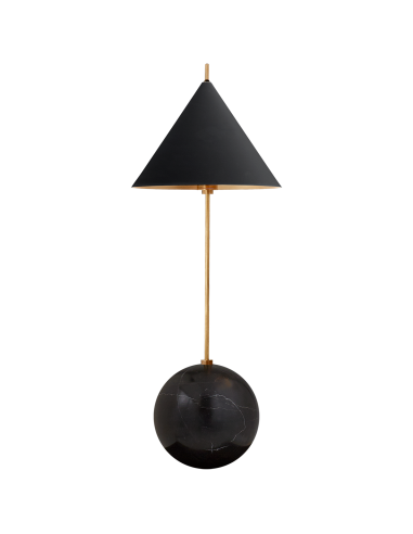 Lampe d'appoint Cleo Orb Noire Laiton commande en ligne