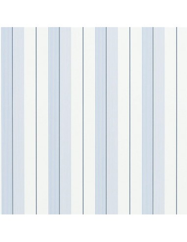 Papier Peint RL Aiden Stripe - Blue / Navy / White Jusqu'à 80% De Réduction