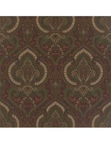 Papier Peint RL Castlehead Paisley - Chestnut Livraison rapide