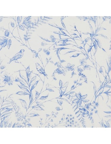 Papier Peint RL Fern Toile - Bluebell pas cheres