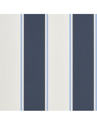 Papier Peint RL Mapleton Stripe - Midnight Pour