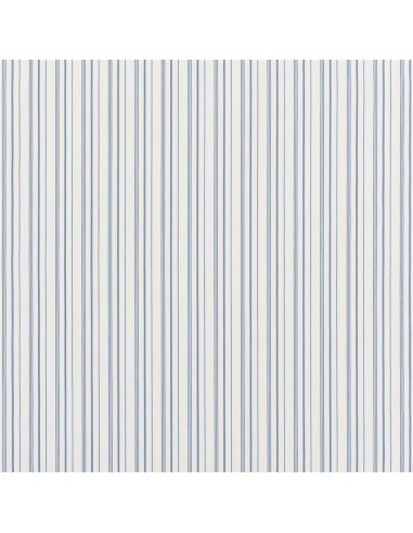 Tissu RL Annick Ticking Provence Bleu les ctes