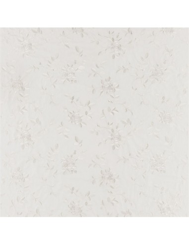 Tissu RL Camilla Embroidery - White Pearl Venez acheter