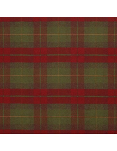 Tissu RL Coach Road Tartan Crimson livraison et retour toujours gratuits