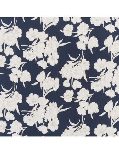 Tissu RL Constance Floral - Resort Navy 50-70% off 