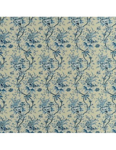 Tissu RL Yarmouth Floral Slate Blue est présent 