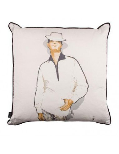 Coussin L'Homme Mystérieux - Poser sur le site 