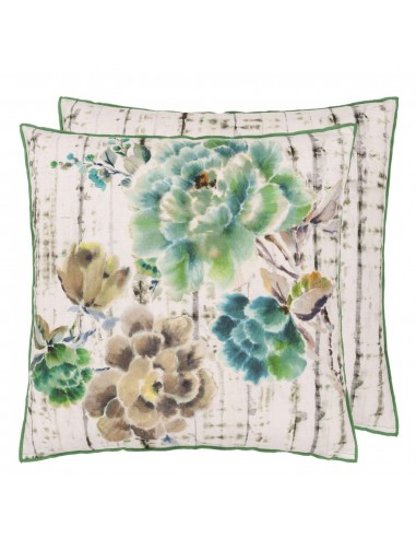 Coussin DG Kyoto Flower Jade acheter en ligne