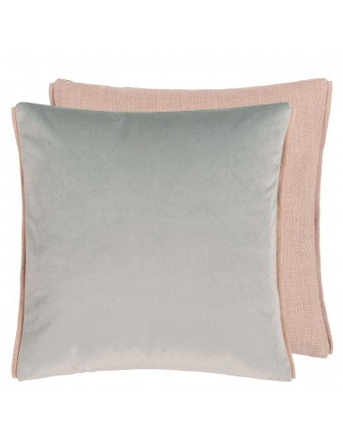 Coussin DG Velluto Duck Egg en linge